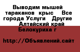 Выводим мышей ,тараканов, крыс. - Все города Услуги » Другие   . Алтайский край,Белокуриха г.